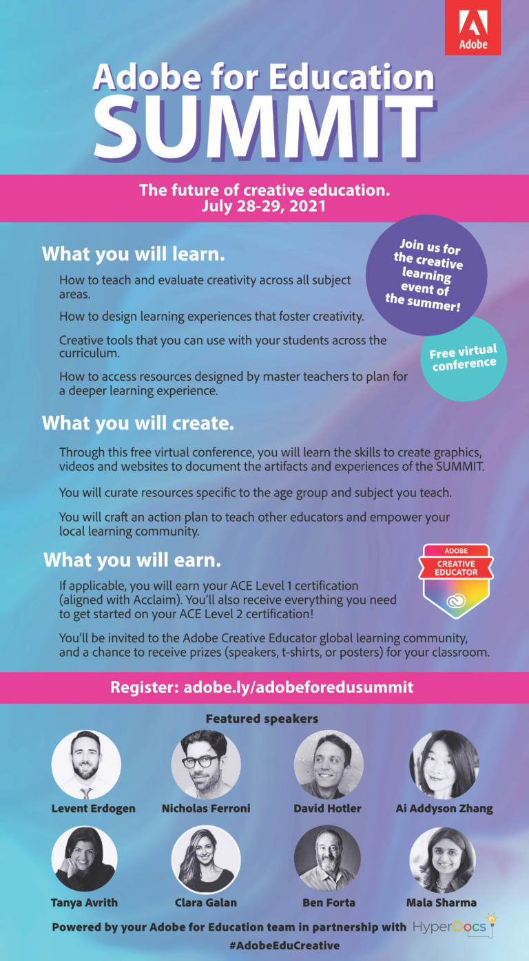 Adobe for Education SUMMIT Educación Adobe